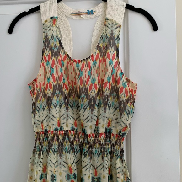 Vintage Havana Printed Dress Tween Teen L 12y - Picture 8 of 11